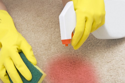 Professional sofa cleaning in a Tooting living room