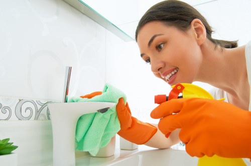 Regular shared space cleaning for residential blocks in Tooting