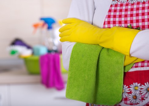 Local cleaning team preparing a Tooting property after building work